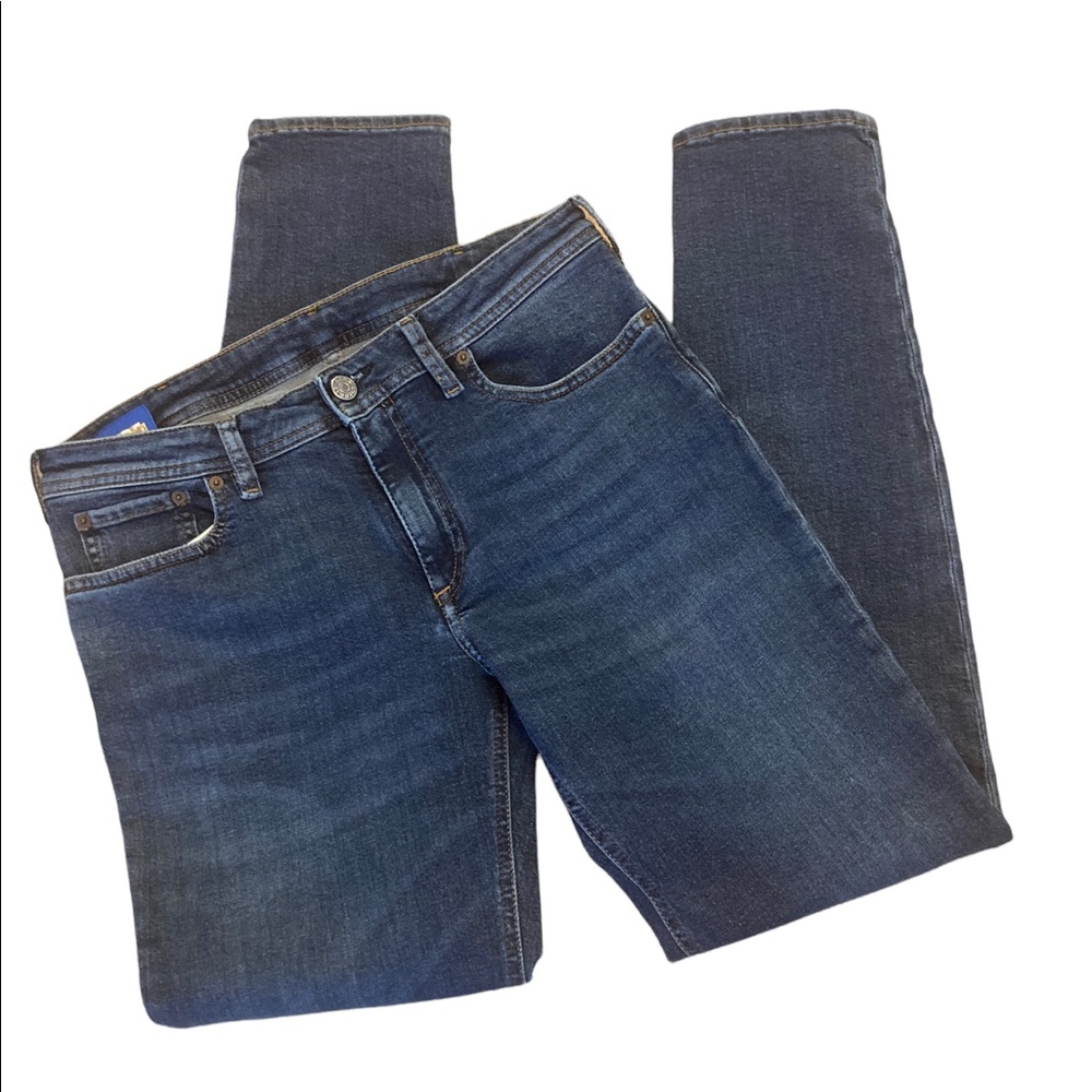 NWOT Acne Climb Mid Blue Stretch Jeans sz 30 - Picture 4 of 7